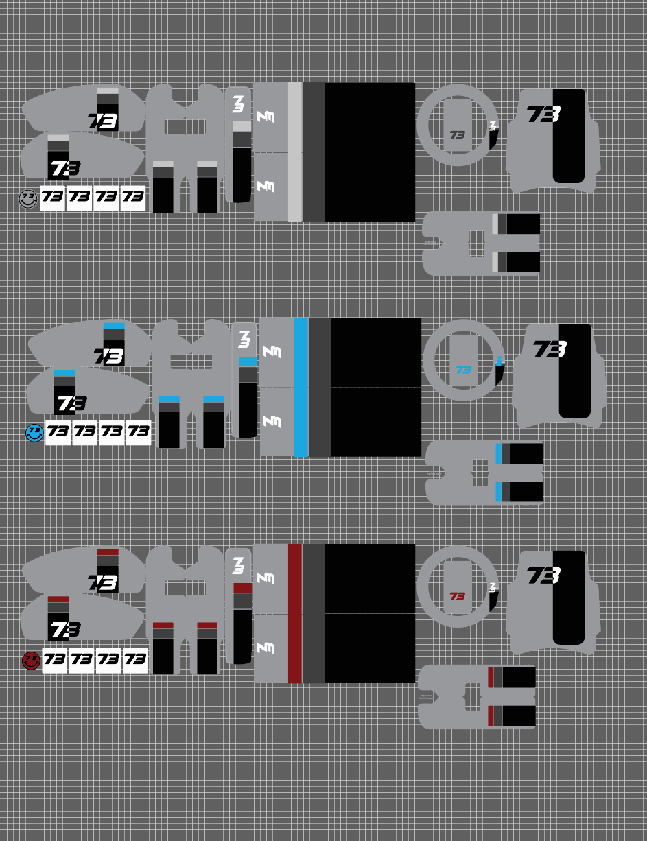 C1X style Replica decal kit for Super 73 RX - REVRides