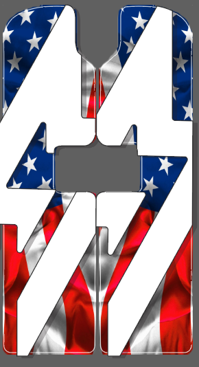 MERICA' decal kit Super 73 RX / R / (New S2 adventure) - REVRides