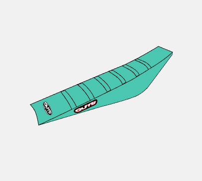 Gripper Seat Cover with Ribs Single color | By GUTS Racing | For E Ride Pro S, SS, 2.0, 3.0, SR