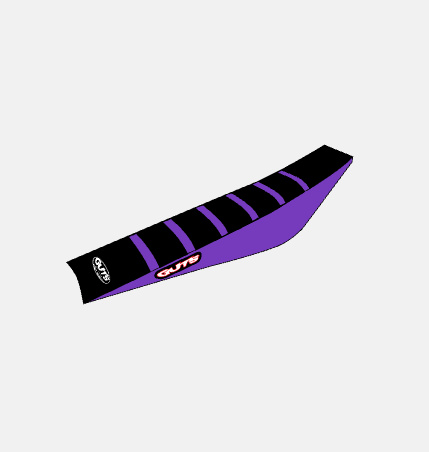 Gripper Seat Cover with Ribs color outside and rib color | By GUTS Racing | For E Ride Pro S, SS, 2.0, 3.0, SR