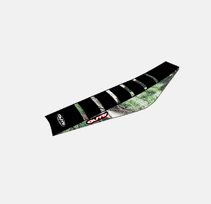 Gripper Seat Cover with Ribs color outside and rib color | By GUTS Racing | For E Ride Pro S, SS, 2.0, 3.0, SR