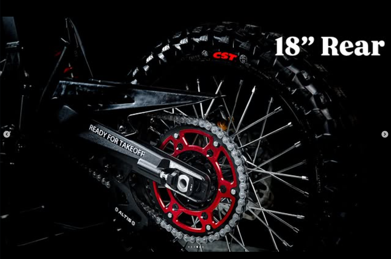 Altis Omega | Full-Size Electric Dirt Bike for Motocross & Racing