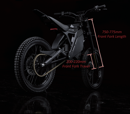 2027 E Ride Pro SS 4.0 | 72V 50AH 18KW | Long Range Performance Electric Dirt Bike