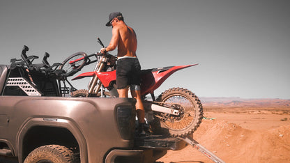 E-Moto/Moto Mount | Truck Bed Rack for Dirt Bikes & E-Motos | by Big Days