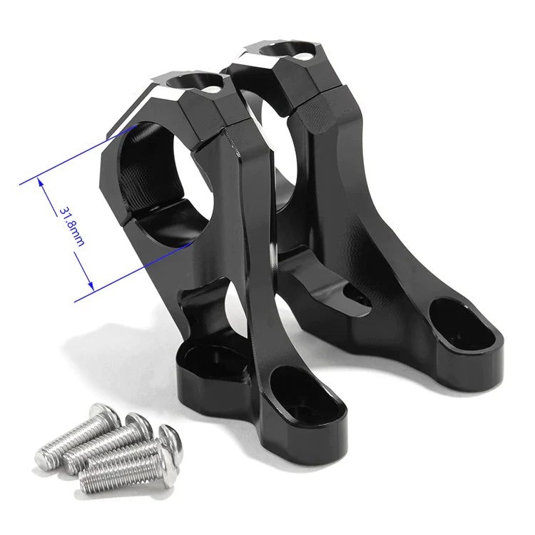 Solid Mount Aluminum Handle Bar Riser SurRon LBX Talaria Sting – REVRides