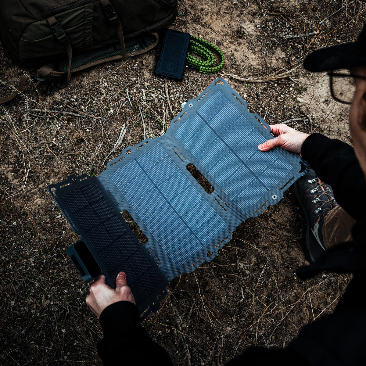 Dark Energy Spectre 18W Solar Panel | Portable Off-Grid Charging for Outdoor Gear
