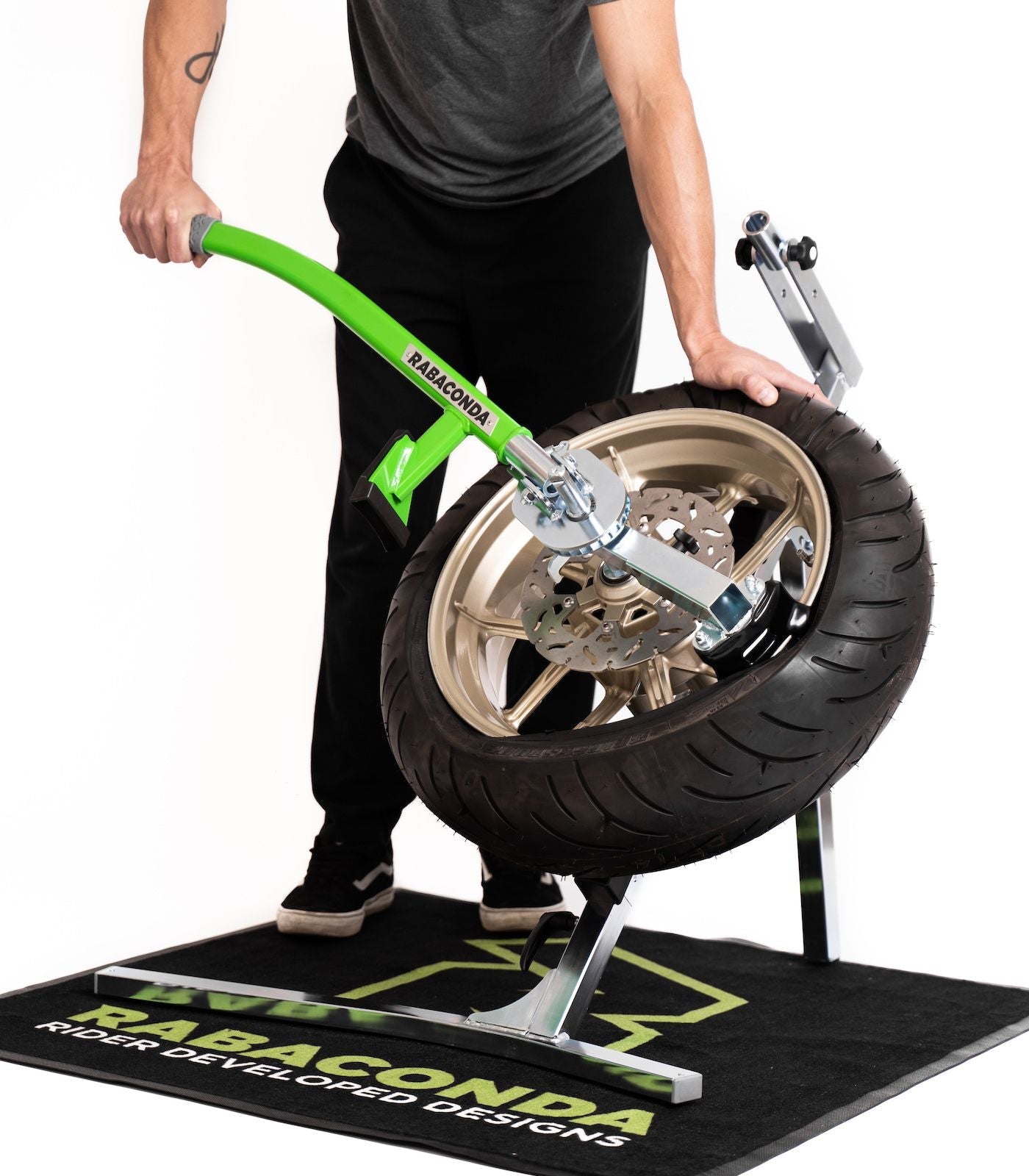 Rabaconda Street Bike Tire Changer for Emoto | Starter Kit