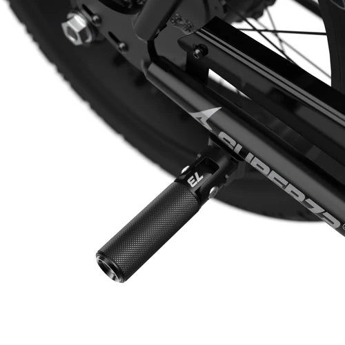 Foldable Chrome Steel Foot Peg – Clamp-On Fork Step For BMX MTB & Vintage Bikes, Trichtu Mount