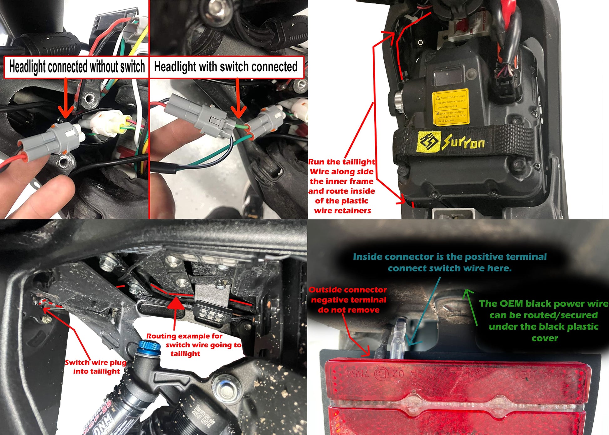 GritShift Duster Headlight & Taillight Kill Switch - REVRides