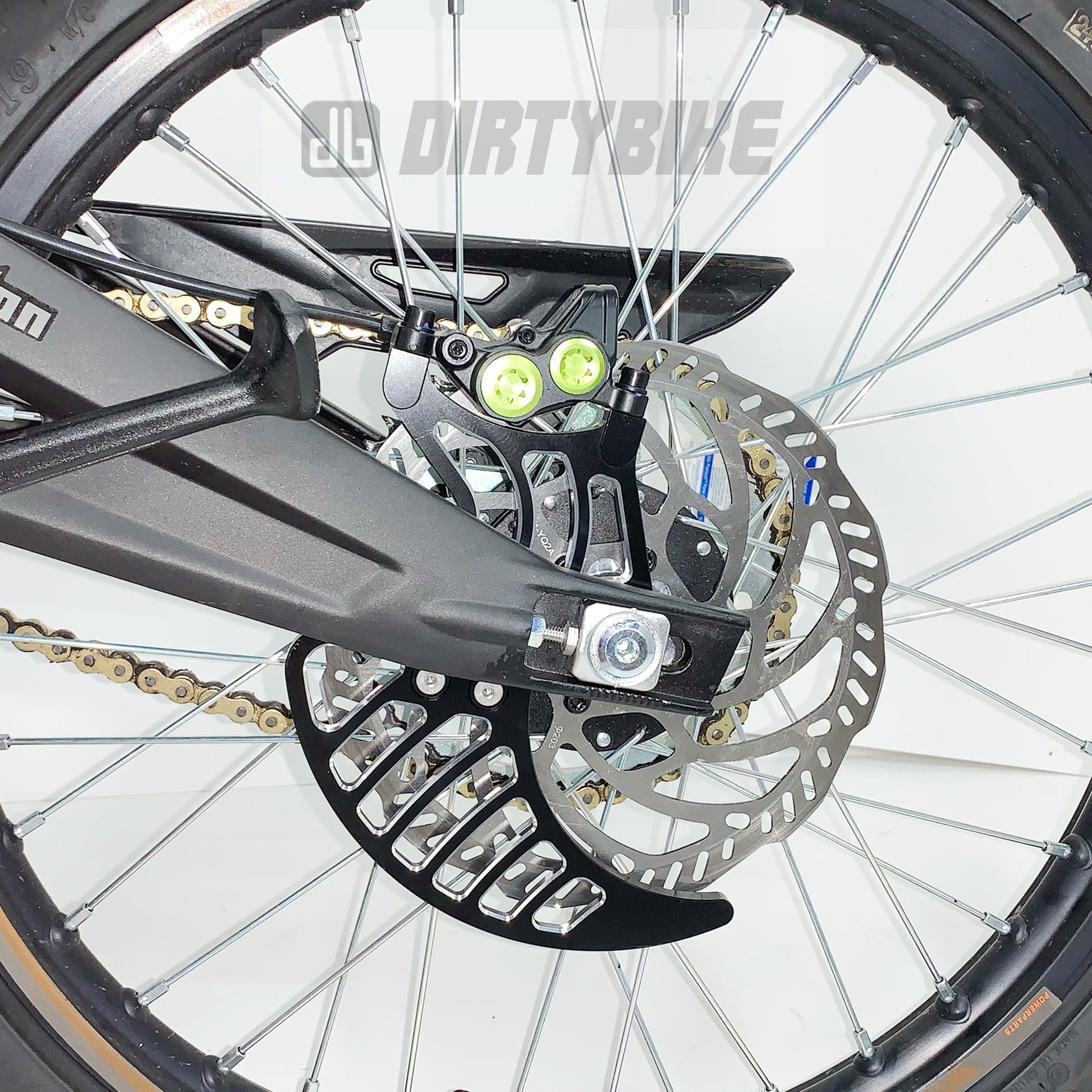 DirtyBike Aluminum Rear Brake Disk Guard Eride Pro, Surron, Segway