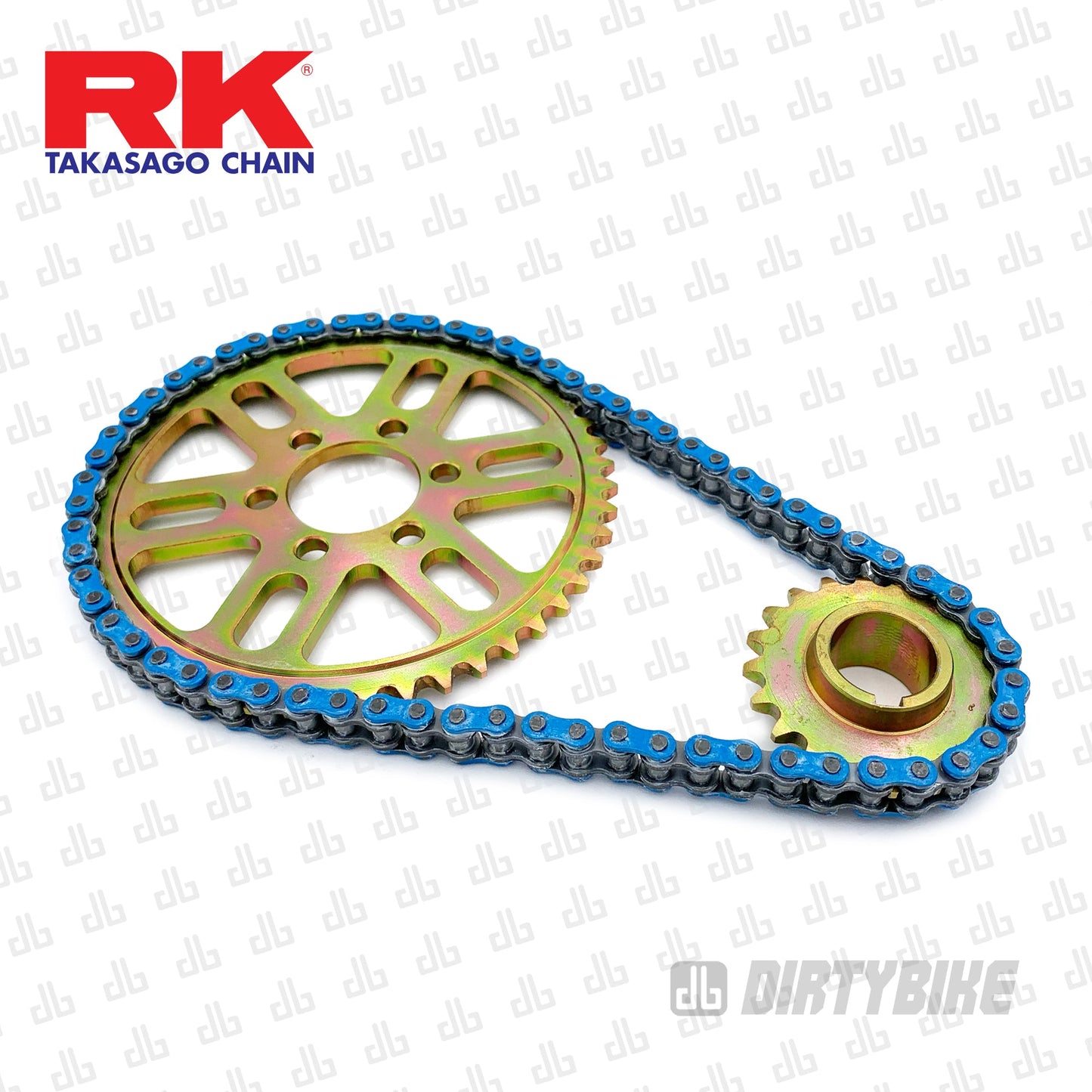 219RK Sealed O-Ring Chain Gold Series Primary Belt to Chain Conversion Kit Surron LBX - REVRides