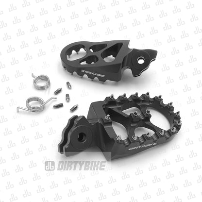 DirtyBike CNC Aluminum Foot Pegs for SurRon LBX and Segway X260 - REVRides