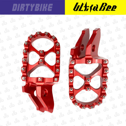 DirtyBike CNC Aluminum Footpegs for Sur-Ron Ultra Bee V2 - REVRides