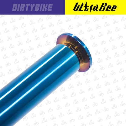 DirtyBike Titanium Front Axle | Sur-Ron Ultra Bee, SRPNT X8 and Z27