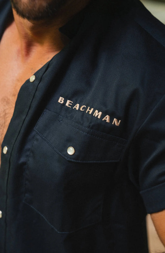 Blue Collar Work Shirt | Durable Everyday Shopwear | By Beachman