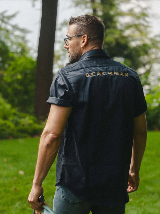 Blue Collar Work Shirt | Durable Everyday Shopwear | By Beachman