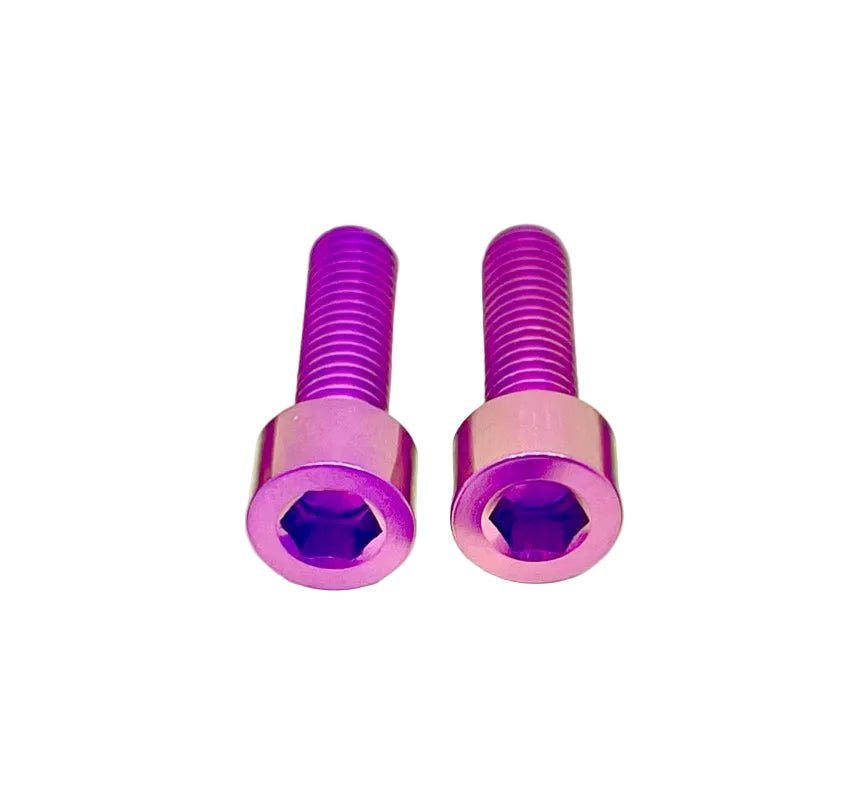 Titanium Motor Shaft Cover Bolts (Set of Two) Surron, Talaria, Segway, 79 Bike