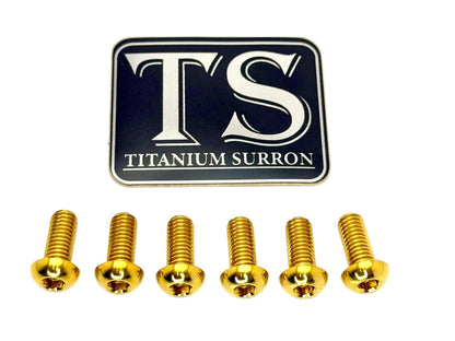 Titanium Rear Rotor Screws - Surron, Talaria, E-Ride Pro, 79 Bike, Rerode