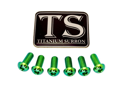 Titanium Rear Rotor Screws - Surron, Talaria, E-Ride Pro, 79 Bike, Rerode