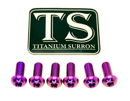 Titanium Rear Rotor Screws - Surron, Talaria, E-Ride Pro, 79 Bike, Rerode