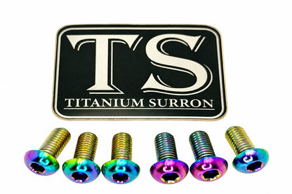 Titanium Rear Rotor Screws - Surron, Talaria, E-Ride Pro, 79 Bike, Rerode