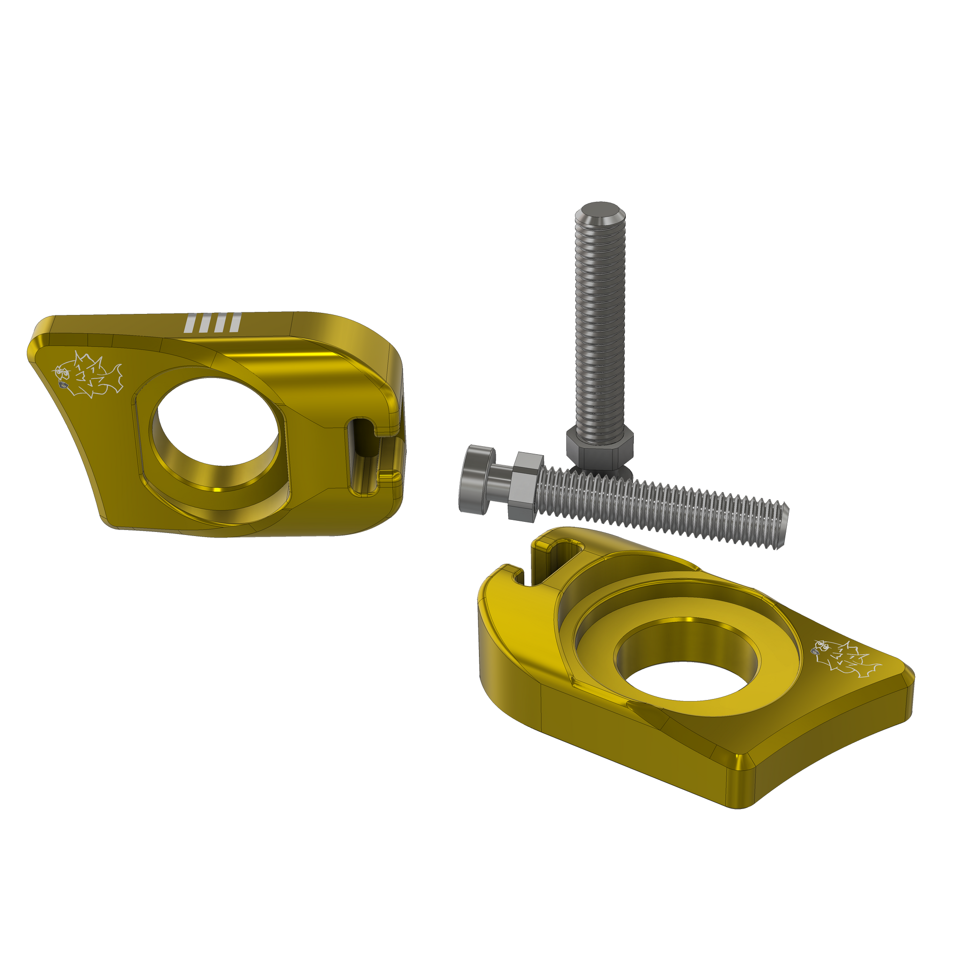 Prickly Axle Blocks – Ultra | For SurRon Ultra Bee | By Prickly