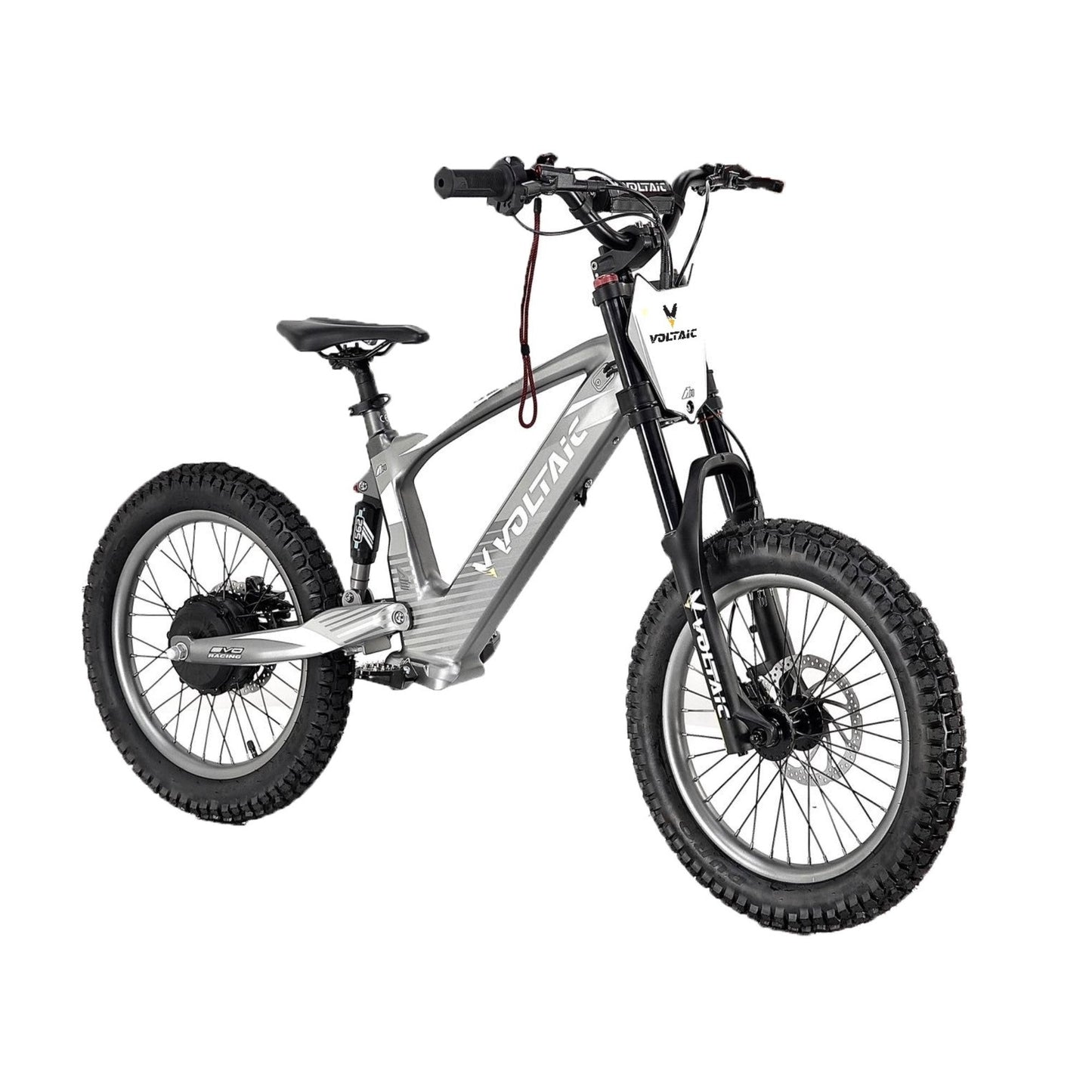 Voltaic Youth Electric Dirt Bike 18'' Flying Fox Gray