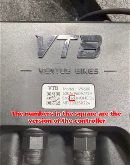 VTB V9600 Controller Harness v9600 & Ateos  for Sur-Ron, E Ride Pro & Talaria and more by Ventus bike