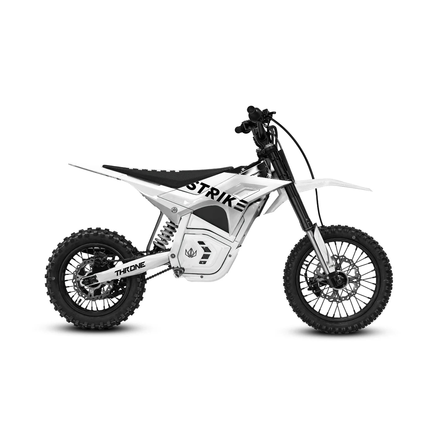 Strike Shadow 48v Electric Dirt Bike for Kids & Youth by Throne Cycles
