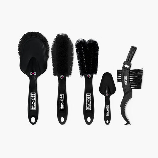 Muc-Off 5x Premium Brush Set for E-Moto, E-bikes, and more...