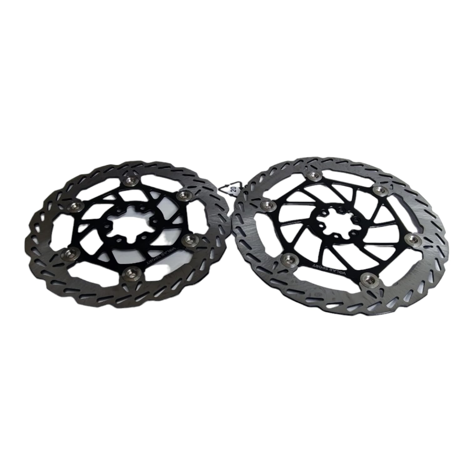 Volar sport | 228mm Rear Brake Rotors | 3mm thick | Fits Volar caliper ...