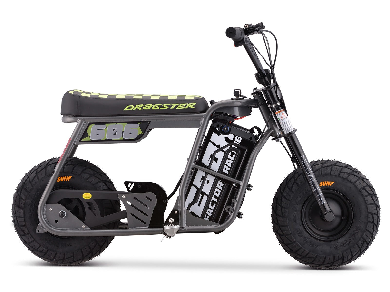 EBOX DRAGSTER ELECTRIC MINI BIKE By Stomp REVRides