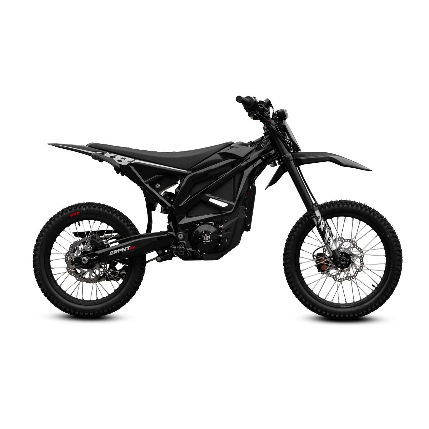 SRPNT X8 Electric Dirt Bike by Throne | 72V Mid-Size Long Range e-Moto