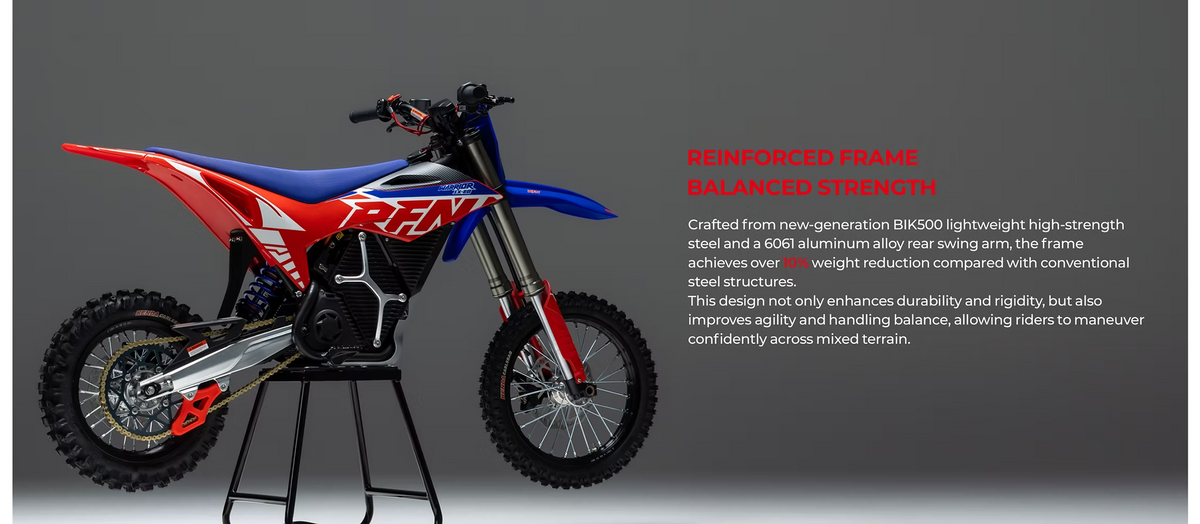 Apollo RFN Warrior SX-E8 | 60V Electric 65cc-Class Competition