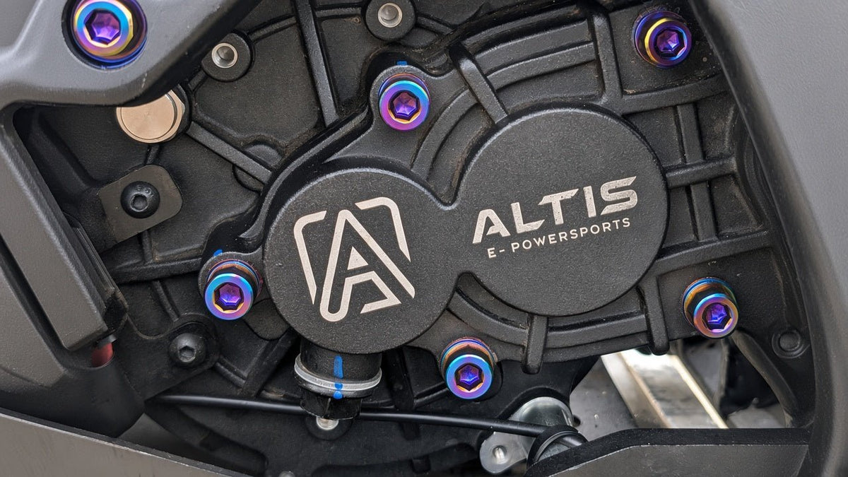 Altis Sigma Gearbox Cover Titanium Bolt Kit