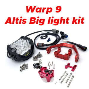 Warp 9 headlight, bar mount Bundle | By Warp 9 Racing | For Altis Sigma