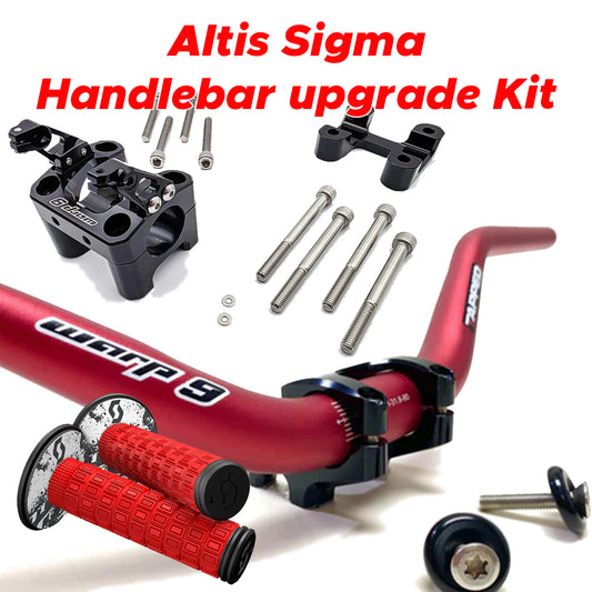 Complete Altis Sigma handle bar Upgrade Kit | by Warp 9 Racing & SCOTT