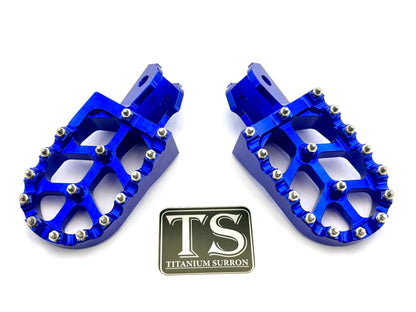 Anodized Aluminum Foot Pegs for Surron, E-Ride Pro, 79 Bike