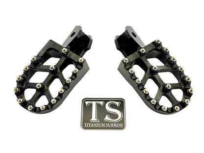 Anodized Aluminum Foot Pegs for Surron, E-Ride Pro, 79 Bike