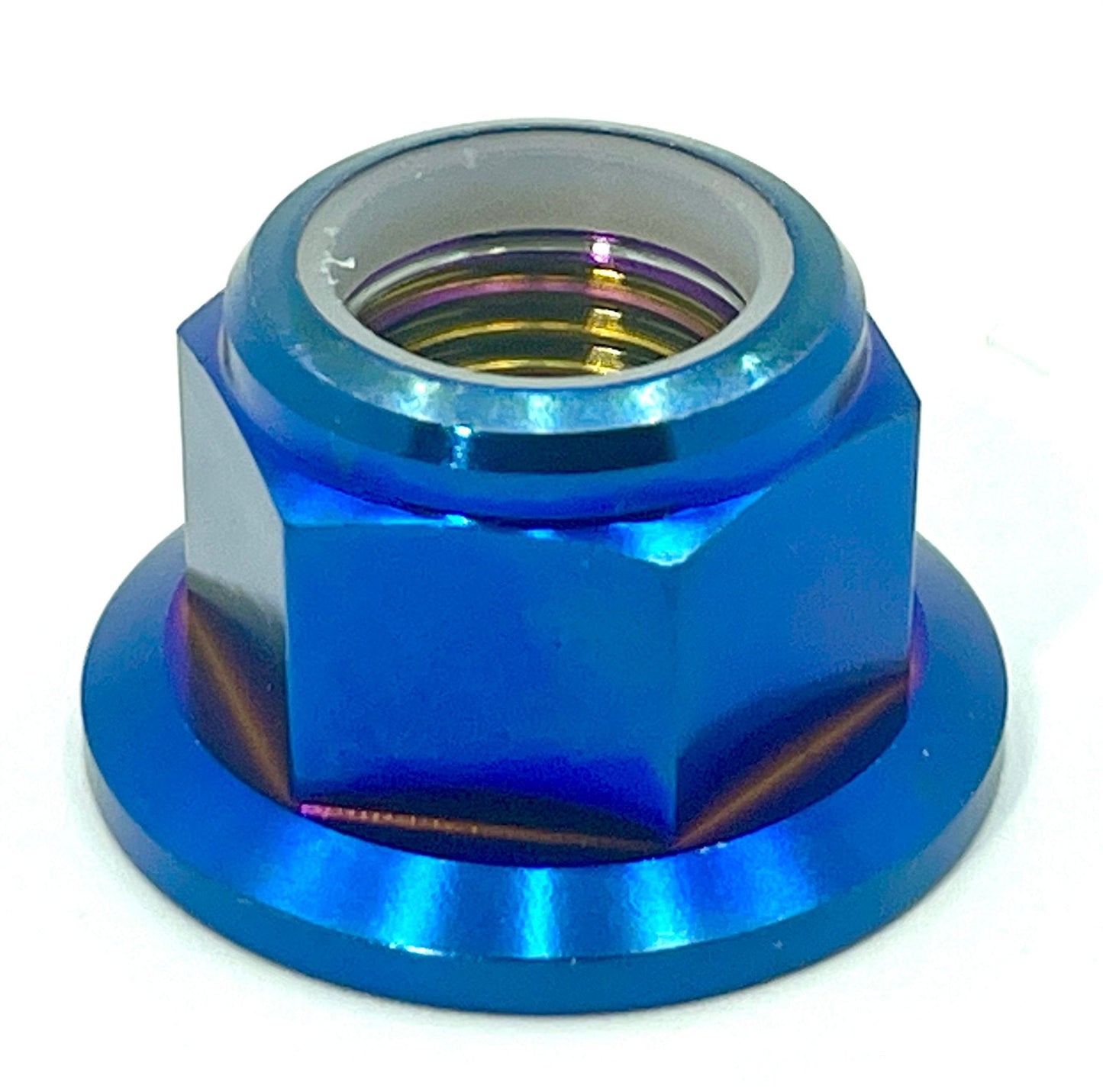 Anodized Titanium Nylock Nut - M12x1.25 - REVRides