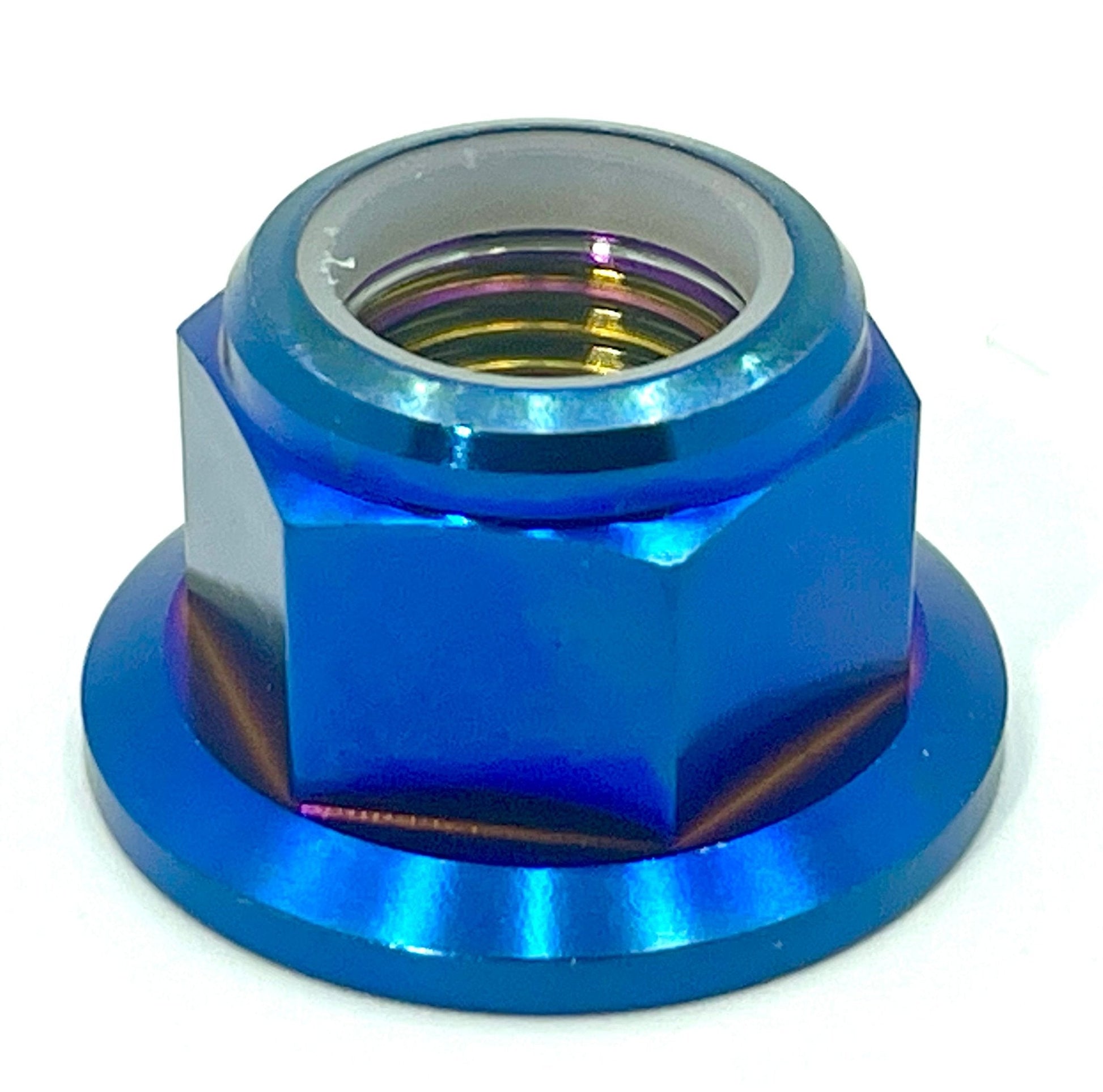 Anodized Titanium Nylock Nut - M12x1.25 - REVRides