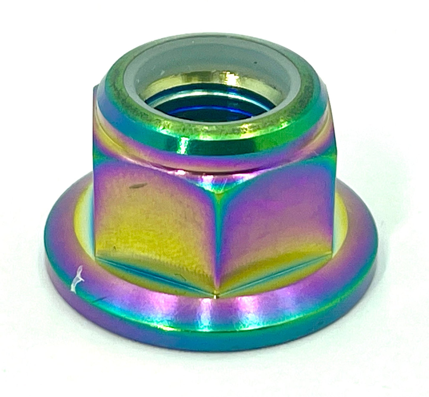 Anodized Titanium Nylock Nut - M12x1.25 - REVRides