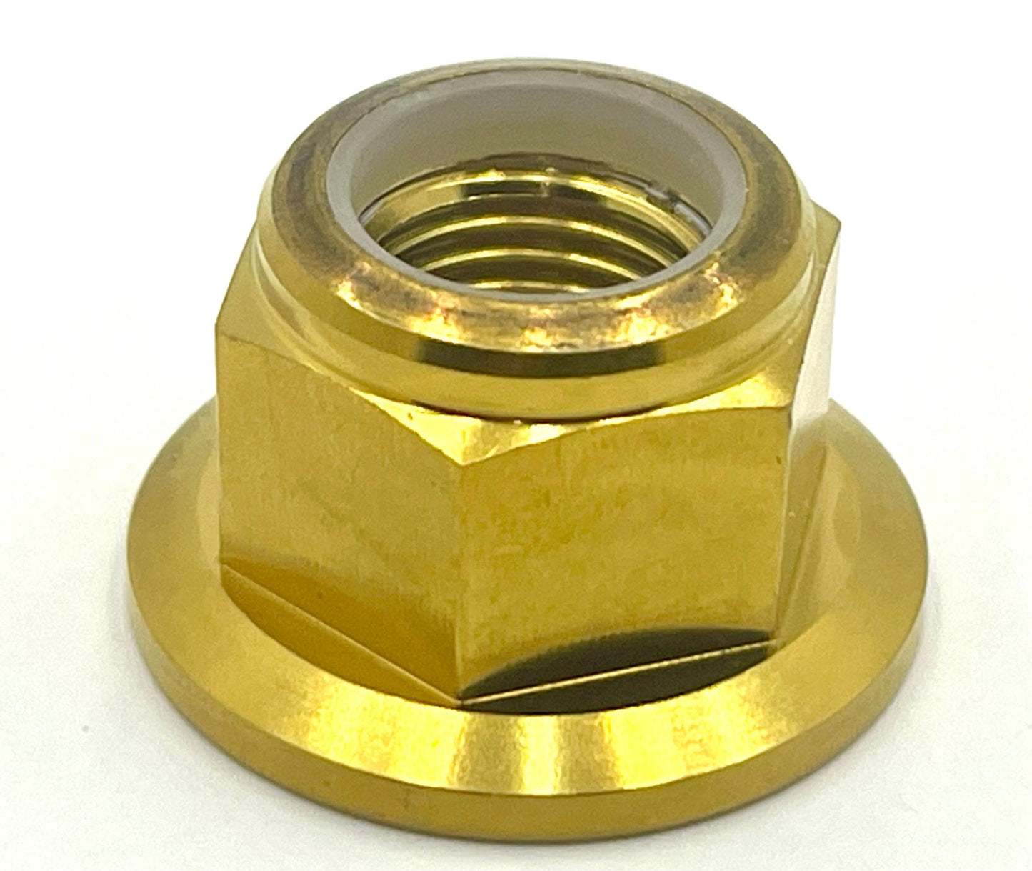 Anodized Titanium Nylock Nut - M12x1.25 - REVRides