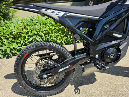 SRPNT X8 Electric Dirt Bike by Throne | 72V Mid-Size Long Range e-Moto