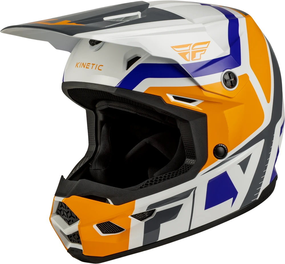 FLY Racing Youth Kinetic Scrap Helmet | Motocross and Off-Road Riding