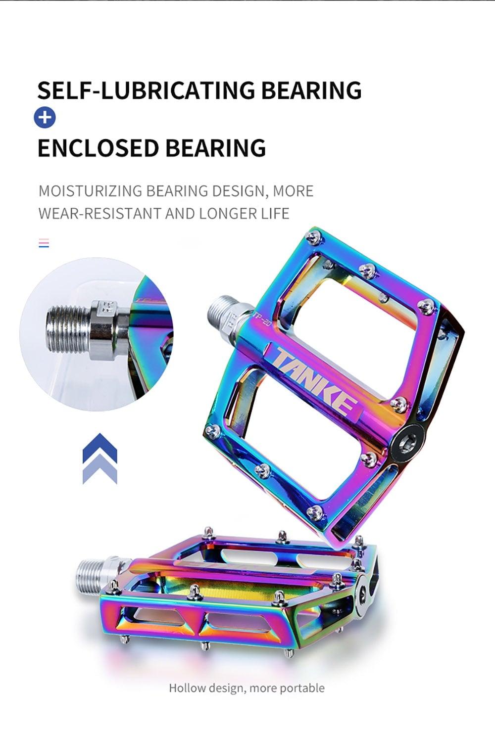 Tanke Sport Aluminum Alloy Pedals | Electric Mountain & Road Bikes