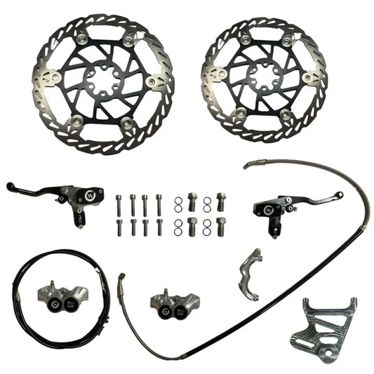 Volar Sport Full Brake Kit | Front & Rear | For E-Ride Pro, Sur-Ron, Talaria & More