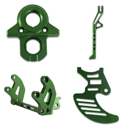 Emoto Billet Upgrade Bundle | Green | Surron, Eride pro, 79 bike