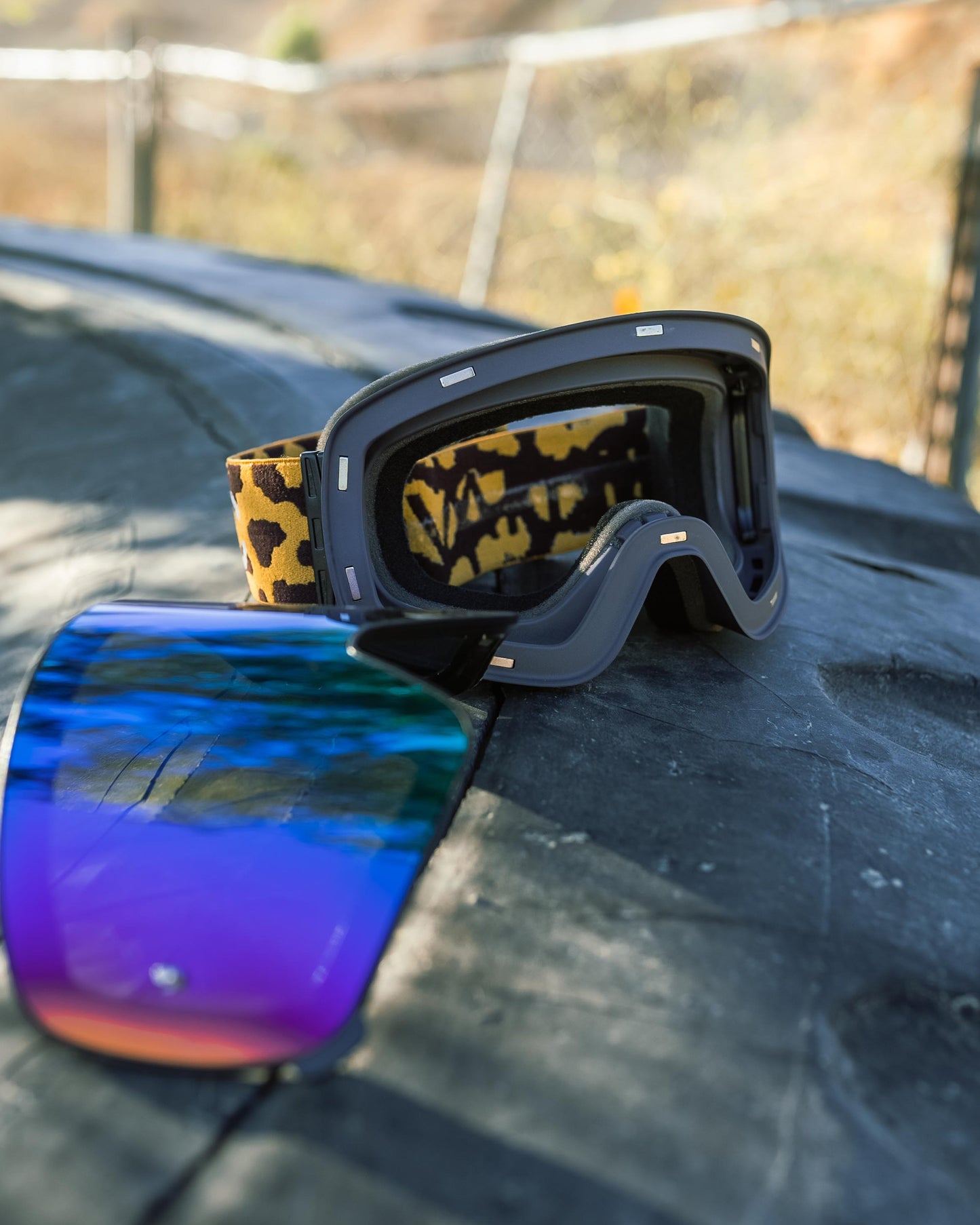 Cheetah Infinity Goggles | Havoc Silver and Black | Off-Road and Motocross Riders