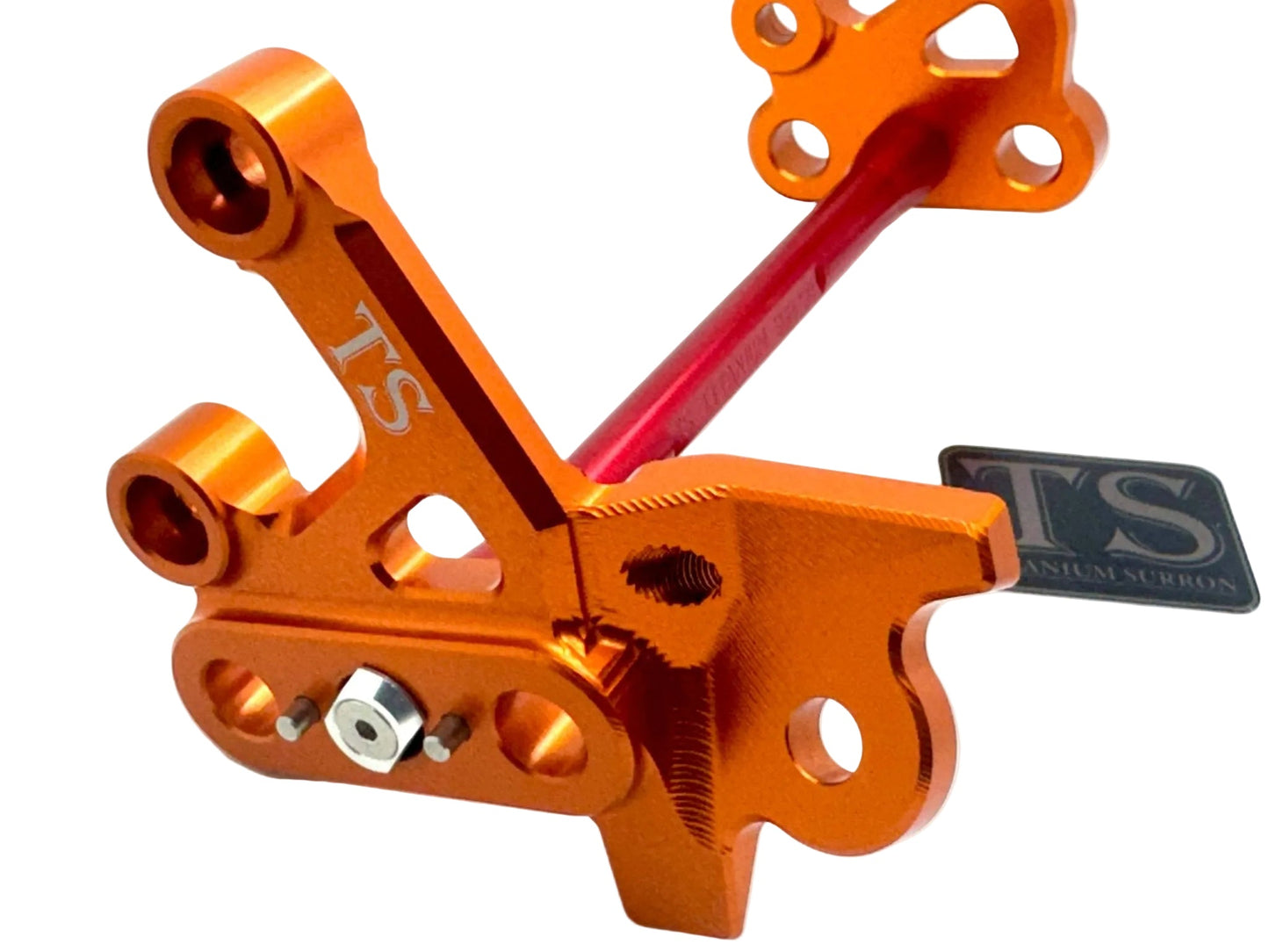 Custom CNC Aluminum Footpeg Bracket Assembly E-Ride Pro SS and S